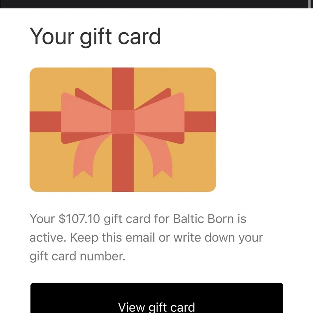 Baltic Born eGift Card - Picture 2 of 4